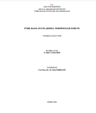 Türk halk oyunlarında terminoloji sorunu